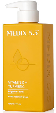 Medix 5.5 Vitamin C Cream Face & Body Lotion, Moisturizer | Anti Aging Skin Care Firming & Brightening, Diminishes The Look Of Uneven Skin Tone, Age Spots, & Sun Damaged Dry Skin, 15 Fl OzVitamin C Cream