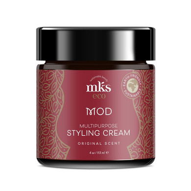 Mks Eco Mod, Original Scent - 4 Oz - Multipurpose Styling Cream - Hemp Seed Oil, Moroccan Argan Oil - Vegan & Cruelty Free