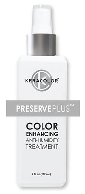 Keracolor Preserve Plus Color Enhancing Anti-Humidity Treatment, Prevents Frizz, Heat Protectant, 7 Fl. Oz