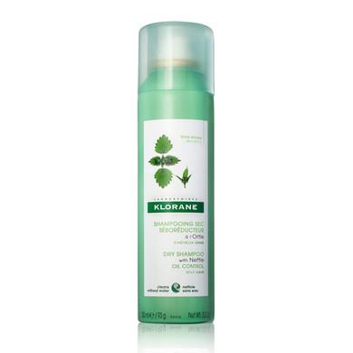 Klorane Dry Shampoo With Nettle For Oily Hair And Scalp, Regulates Oil Production, Paraben & Sulfate-Free3.2 Ounce (Pack Of 1)