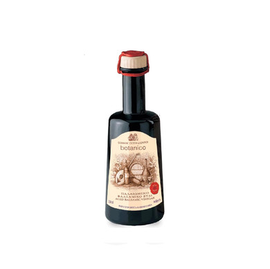 Organic Botanico Balsamic Vinegar - Aged 6 Years In Oak Barrels For Complex Aromas And Flavors, 8.45 Fl Oz