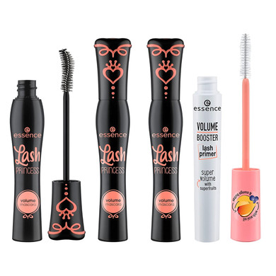 Lash Princess Volume Mascara 3-Pack & Volume Booster Lash Primer Mascara Bundle