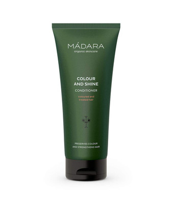 Mã£ÂDara Organic Skincare | Colour And Shine Conditioner - 200Ml, With Northern Linseed, Horse Chestnut And Plantain, For Coloured And Treated Hair, Frizz-Smoothing, Nourishing, Vegan, Ecocert Certified, Recyclable Packaging