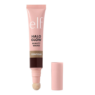 E.L.F. Halo Glow Contour Beauty Wand, Liquid Contour Wand For A Naturally Sculpted Look, Buildable Formula, Vegan & Cruelty-Free, Deep/Rich