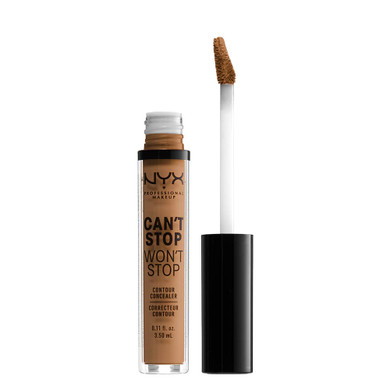Nyx Professional Makeup Can'T Stop Won'T Stop Contour Concealer, 24H Full Coverage Matte Finish - Warm Honey15.9 Warm Honey0.11 Fl Oz (Pack Of 1)