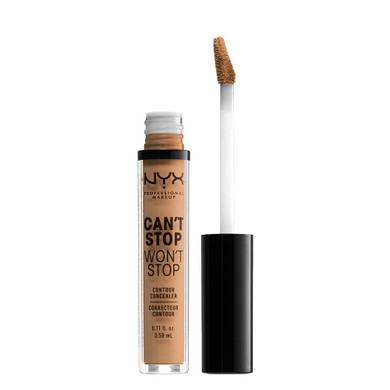 Nyx Professional Makeup Can'T Stop Won'T Stop Contour Concealer, 24H Full Coverage Matte Finish - Neutral Buff10.3 Neutral Buff0.11 Fl Oz (Pack Of 1)