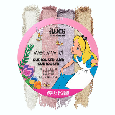 Wet N Wild Curiouser And Curiouser Highlighter Palette Alice In Wonderland Collection
