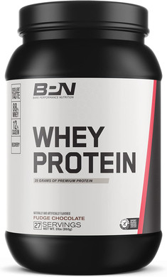 Bare Performance Nutrition, Bpn Whey Protein Powder, Whey Protein Concentrate, Native Micellar Casein, Amazing Mixability, Fudge Chocolate