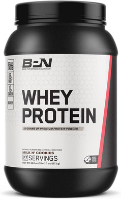 Bare Performance Nutrition, Bpn Whey Protein Powder, Whey Protein Concentrate, Native Micellar Casein, Amazing Mixability, Milk N' Cookies