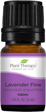 Plant Therapy Lavender Fine Essential Oil 5 Ml (1/6 Oz) 100% Pure, Undiluted, Therapeutic Grade