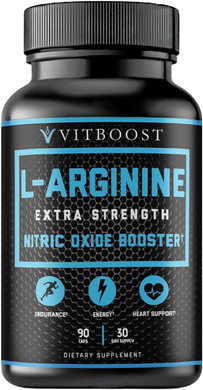 Extra Strength L Arginine Capsule 1500Mg - Nitric Oxide Supplements For Stamina, Muscle, Vascularity & Energy - Powerful No Booster With L-Arginine, L-Citrulline & Essential Amino Acids