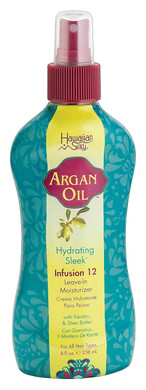 Argan Oil Leave In Conditioner 12 Oz - Vitamin E & Shea Butter Enriched Moisturizer, With 12 Benefits Infusion - Good On Color Treated Hair - For Men, Women & Kids Ha16