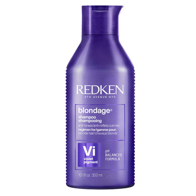 Redken Blondage Color Depositing Purple Shampoo | Neutralizes Brassy Tones In Blonde Hair | With Salicylic Acid | Cool and Ash Blonde Toning Shampoo | For Blonde, Bleached or Highlighted Hair