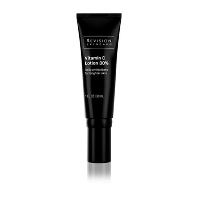 Revision Skincare Vitamin C Lotion 30%, Made With Vitamin C And Includes Antioxidants Of Vitamin E And Q10 To Brighten Dull Skin And Reduce The Fine Lines, Wrinkles, Hydrate Skin, 1 Fl Oz