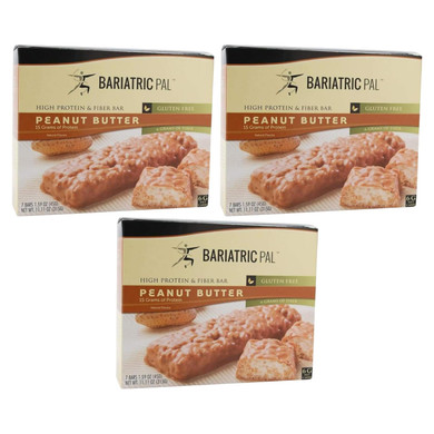 Bariatricpal Divine 15G Protein & Fiber Bars - Peanut Butter (3-Pack)