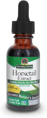 Nature'S Answer Horsetail Extract Alcohol Free 1 Oz Super Concentrated Promotes Healthy Hair, Skin & Nails