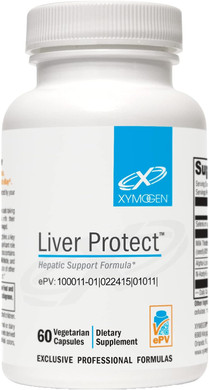 XYMOGEN Liver Protect - Supports Liver Health + Glutathione Production - Milk Thistle Extract, ALA Alpha-Lipoic Acid, N-Acetyl-L-Cysteine, Selenium L-Selenomethionine (60 Capsules)