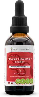 Secrets Of The Tribe - Blood Pressure Secret, Healthy Circulation Formula, Herbal Supplement Blend Drops Alcohol-Free Liquid Extract (2 Fl Oz)
