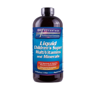 Dr'S Advantage Da862 Liquid Children'S Multivitamin And Minerals, 16 Oz