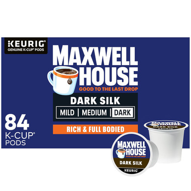 Maxwell House Dark Silk Dark Roast K-Cupã¢Â® Coffee Pods (84 Ct Box)