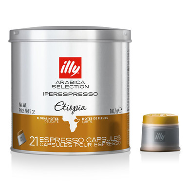 Illy Coffee Iperespresso Capsules - Single-Serve Coffee Capsules & Pods - Single Origin Coffee Pods  Classico Lungo Medium Roast With Notes Of Caramel - For Iperespresso Capsule Machines  21 Count