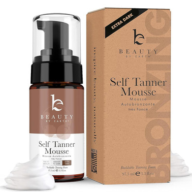 Self Tanner Tanning Mousse - Ultra Dark Self Tanner Mousse Usa Made With Natural & Organic Ingredients, Self Tanning Foam For Fake Tan Or Self Tan Foam, Sunless Self Tanners Best Sellersextra Dark