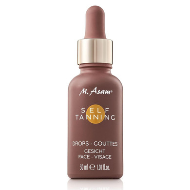 M. Asam Sun Self Tanning Drops (1.01 Fl Oz) - Liquid Self-Tanning Concentrate With Dropper To Mix With Face Care, Tanner With Gradual Tan Intensity & Sunless Bronzer Result, With Aloe Vera & Dha