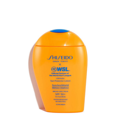 Shiseido Limited-Edition World Surf League Ultimate Sun Protector Lotion - 150 Ml - Invisible Broad-Spectrum Spf 50+ Sunscreen For Face & Body - Lightweight Formula - All Skin Types