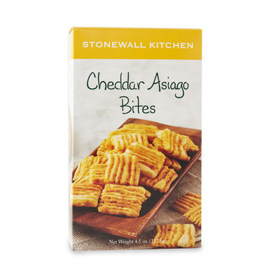 Stonewall Kitchen Cheddar Asiago Bites, 4.5 Ounce Box