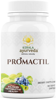Kerala Ayurveda Promactil - Herbal Capsules With Ashwagandha To Nourishe Male Reproductive Tissues, Support Vitality, And Maintains Immunity, 60 Count