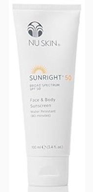 Nu Skin Sunright 50 Broad Spectrum Spf 50 Face And Body Sunscreen
