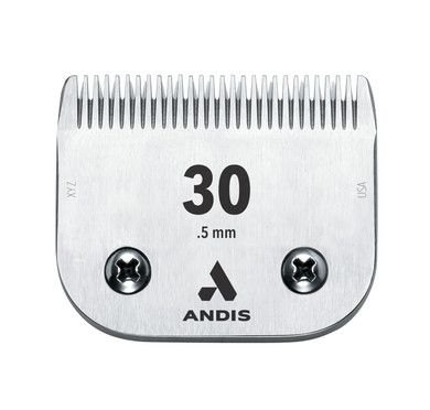 Andis Carbon-Infused Steel Ultraedge Dog Clipper Blade, Size-T-10, 1/6-Inch Cut Length (22305)