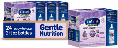 Enfamil Neuropro Gentlease Baby Formula, Brain Building Dha, Humo6 Immune Blend, Designed To Reduce Fussiness, Crying, Gas & Spit-Up In 24 Hrs, Ready-To-Feed Infant Formula, Liquid, 2 Fl Oz (24 Count)