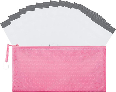 Feminine Personal Disposal Seal Bags- 100 White Opaque Seal Bags For Sanitary, Discreet Disposal For Tampons, Pads, And Liners (Pink)