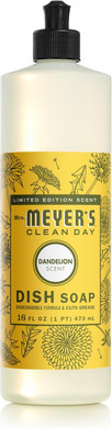 Mrs. Meyer'S Clean Day Liquid Dish Soap, Fresh Cut Grass Scent, 16 Ounce Bottle