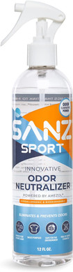 Sanz Odor Neutralizer  Multipurpose Odor Eliminator, Safe Ingredients, Biodegradable, Money Back Guarantee, 12 Oz