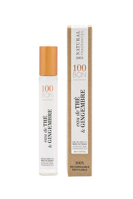 100Bon Eau De The & Gingembre  Tea & Ginger Fragrance For Women & Men  Energizing Organic Fragrance - Sweet, Citrus & Spicy Notes Fragrance - 100% Natural Fragrance Spray, 0.5 Fl Oz0.5 Fl Oz (Pack Of 1)