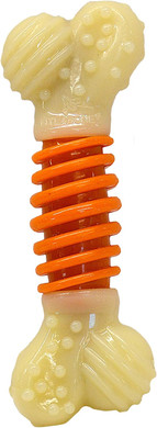 Nylabone Pro Action Power Chew Durable Dental Chew Toy For Dogs, Bacon Flavor, Medium/Wolf (1 Count)