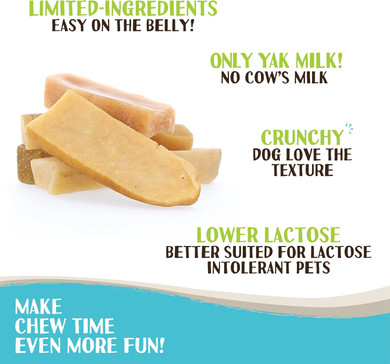 Raw Paws Himalayan Yak Chews For Dogs, Small Chews (10-Count) - Himalayan Cheese For Small Dogs - Yak Bones For Dogs - Yak Milk Bones For Dogs - Dog Cheese Chews Himalayan - Yak Chews For Small Dogs