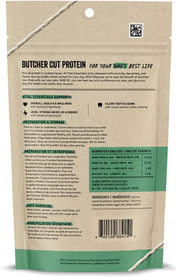 Vital Essentials Freeze Dried Raw Salmon Bites Dog Treats, 2.5 Oz | Premium Quality High Protein Training Treats | Grain Free, Gluten Free, Filler Free