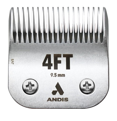 Andis 560194 Ceramicedge Clipper Blade #4Ft 24T Upper / 17T Lower, Stainless Steel