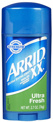 Arrid Antiperspirant And Deodorant, Ultra Fresh - 2.7 Oz