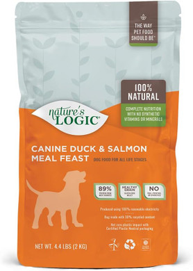 Nature'S Logic Canine Duck & Salmon Meal Feast, 4.4Lb