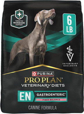 Purina En Gastroenteric Fiber Balance Canine Formula Dog Food Dry - 6 Lb. Bag