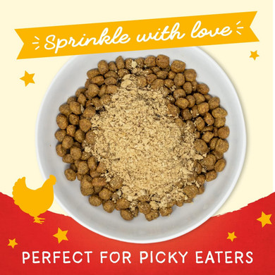 Stella & Chewyã¢ÂS Freeze-Dried Raw Marie'S Magical Dinner Dust ÃÂ Protein Rich, Grain Free Dog & Puppy Food Topper ÃÂ Cage-Free Chicken Recipe ÃÂ 7 Oz Bag