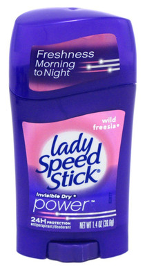 Lady Speed Stick Wild Freesia Fresh Infusions, 24H Protection, 1.4 Oz Antiperspirant/Deodorant (6 Pack)