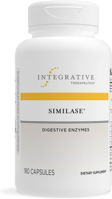Integrative Therapeutics - Similase - Physician Developed Digestive Enzymes For Women And Men - Vegan - 180 Vegetable Capsules