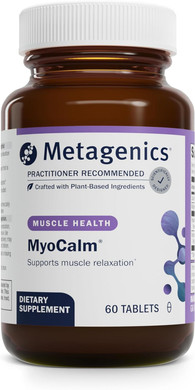 Metagenics Myocalm - Muscle Support* - Calcium & Magnesium Supplement - With Passionflower Herb & Valerian Root - Mineral Supplements - Non-Gmo, Gluten-Free & Vegetarian - 60 Tablets