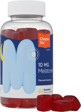 Zahler - Chapter Six Melatonin Gummies 10Mg (60 Gummy Bottle) Kosher Melatonin 10Mg Sleep Gummies For Adults - Non Habit Forming Adult Melatonin 10 Mg - Delicious Chewable Gummy Melatonin For Sleeping