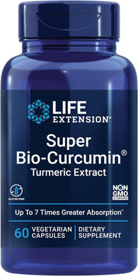 Life Extension Super Bio-Curcumin Turmeric Extract  Highly-Absorbable Curcumin For Whole-Body Health Support  Gluten-Free, Non-Gmo, Vegetarian  60 Vegetarian Capsules